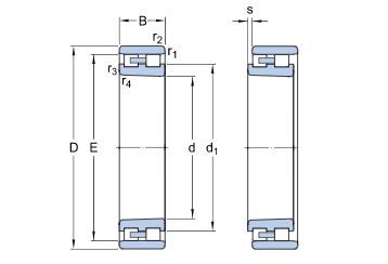 High quality double row cylindrical Roller Bearing NNU 4980 BK/SPW33