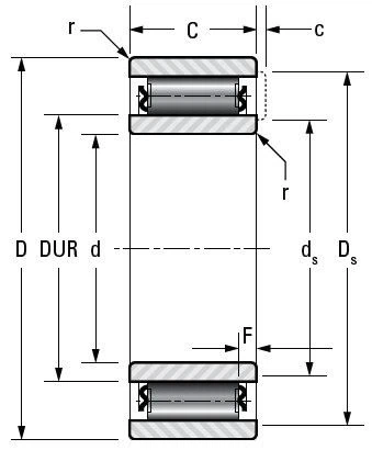 TA4026VC3-Cylindrical Roller Bearings
